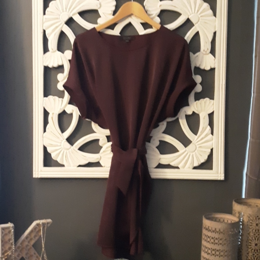 AllSaints Tunic Tie waist dress